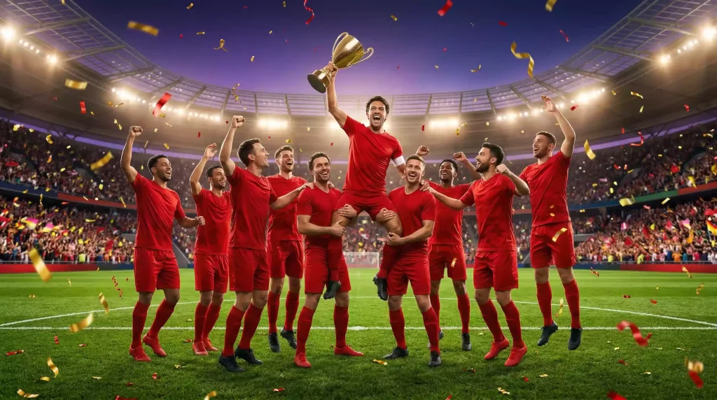 Liverpool celebra el título de campeón de la Premier League 2025/26 en Anfield